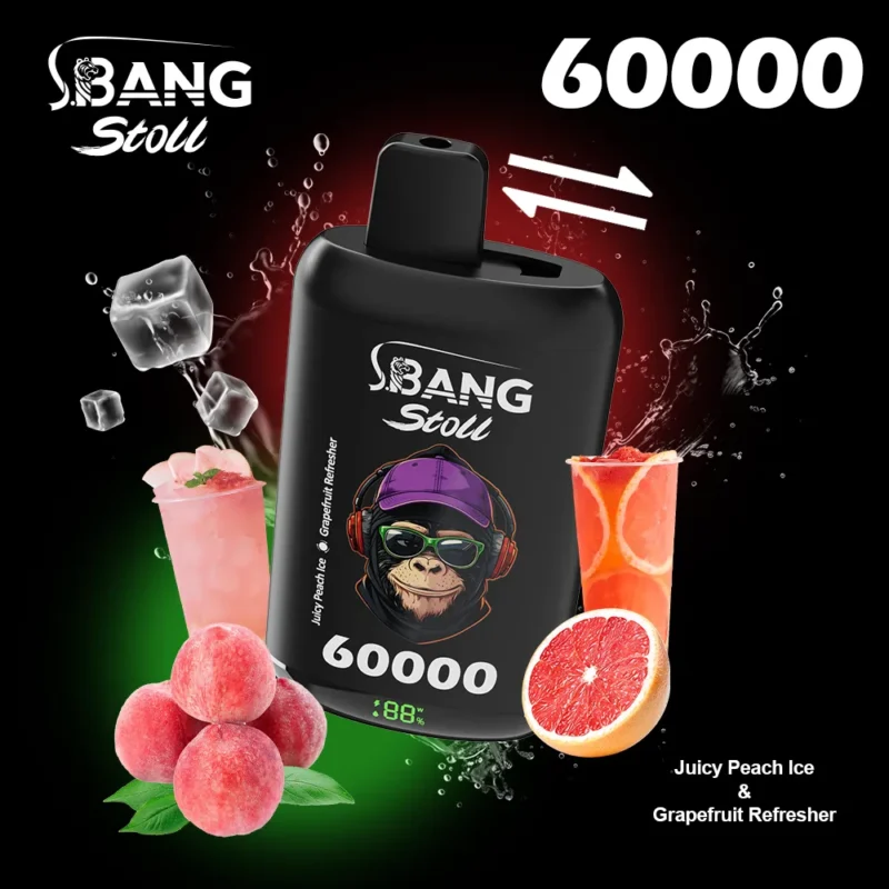 bang-leader-60k-puffs-vape-eub-Juicy-peach-ice-and-grapefruit-refresher