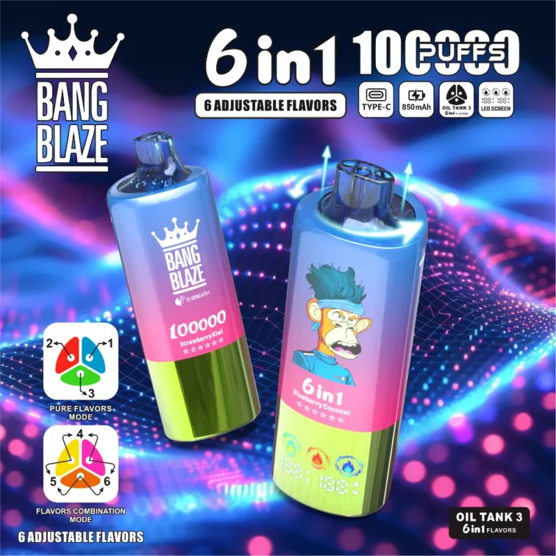 bang-blaze-100k-eub-strawberry-kiwi-and-blueberrycoconut-and-mixed-berry