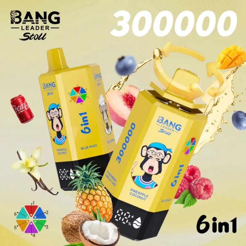 bang-leader-300k-eub-vape-pineapple-coconut-and-blue-razz-and-mixed-berries-and-mango-peach-and-blueberry-raspberry-and-strawberry-vanilla-coke