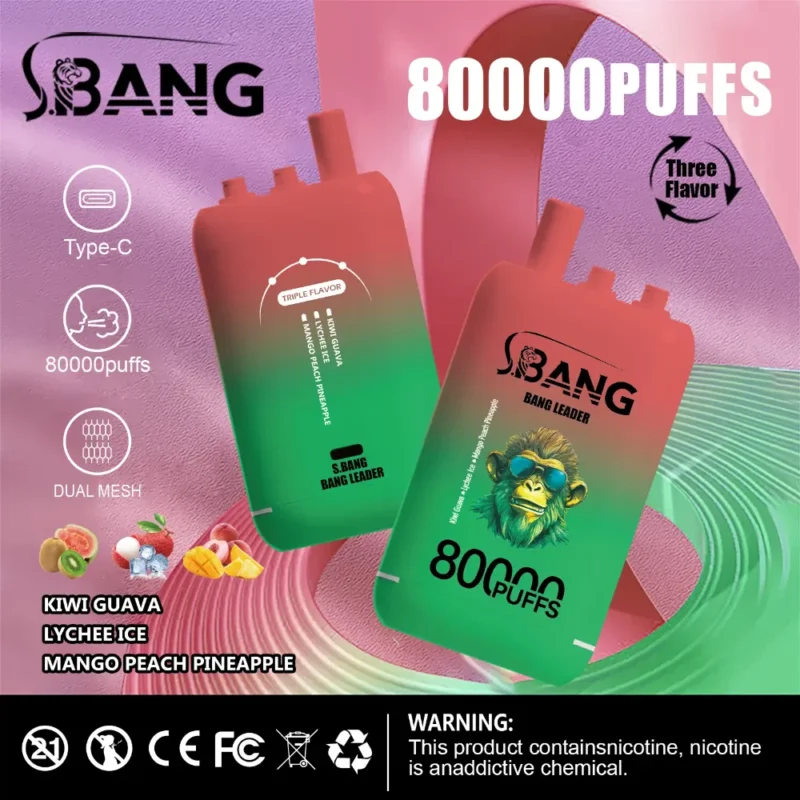 bang-leader-80k-eub-kiwi-passion-lychee-ice-mango-peach-pine