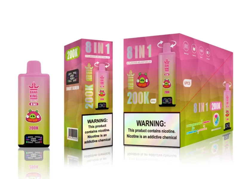 eub-bang-king-200k-puffs--bang-300k-8-in-1-flavors-kiwi-passion-fruit-guavagummy-bearrainbow-candycotton-candy