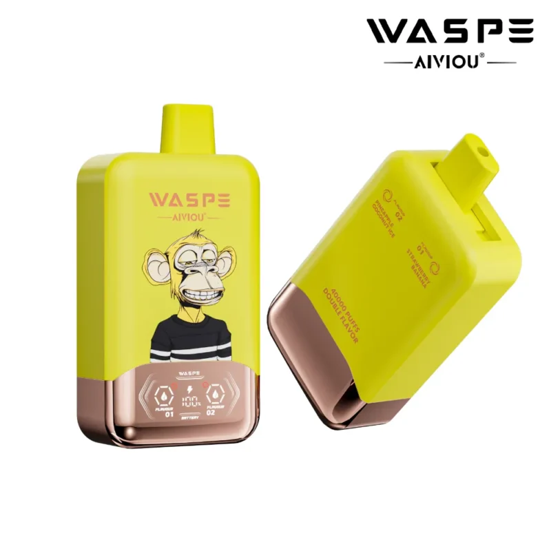 waspe-aiviou-40k-vape-eub-strawberry-banana-and-pineapple-coconut-ice