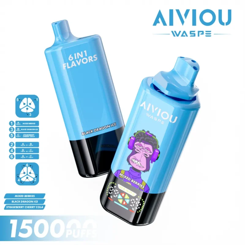 waspe-aiviou-eub-150000-6-in-1-mixed-berries-and-black-dragon-ice-and-strawberry-cherry-cola