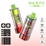waspe-crystal-180k-8-in-1-flavors-eub-blackberry-ice-and-double-apple-and-black-dragon-ice-and-strawberry-kiwi