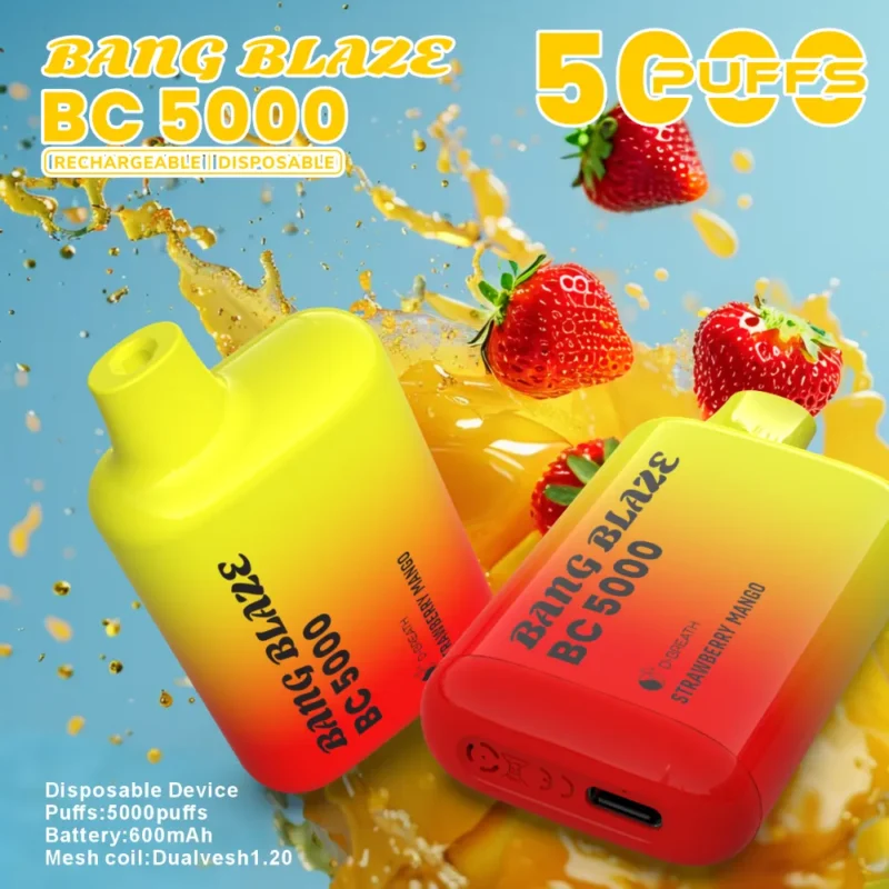 Euvape Bang Bc Blaze Disposable Vape device view 2