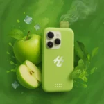 Euvape Humocase Apple Sour Disposable Vape device