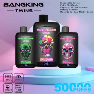 Euvapetop Bang Twins King Disposable Vape device view 2
