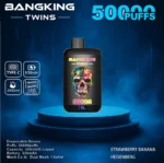 Euvapetop Bang Twins King Disposable Vape device design 3