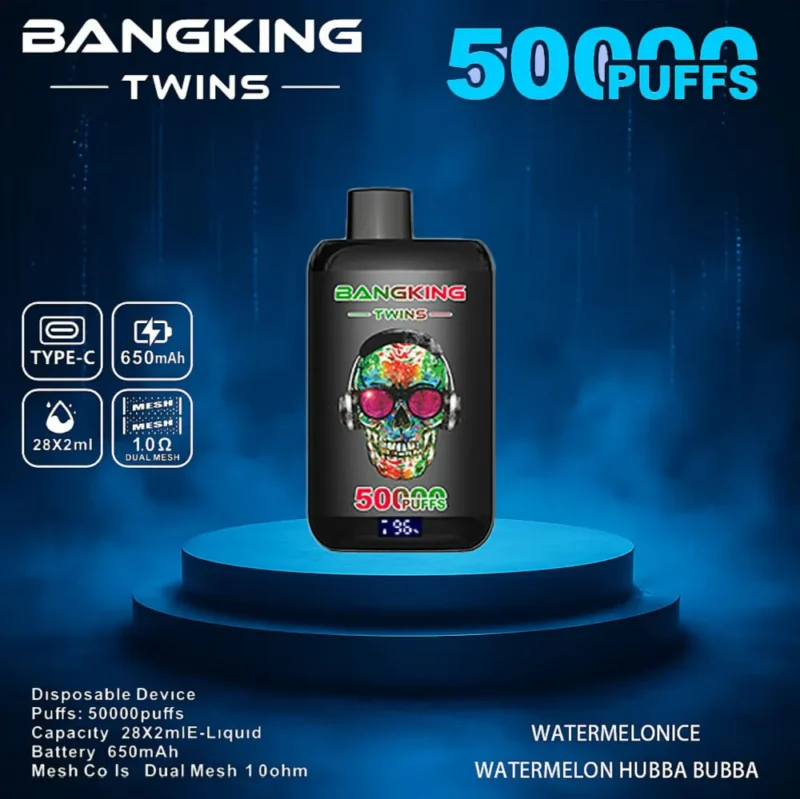 Euvapetop Bang Twins King Disposable Vape device image 3