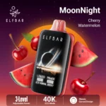 Euvapetop Elfbar Cherry Moonnight Disposable Vape device