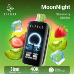 Euvapetop Elfbar Strawberry Moonnight Disposable Vape device