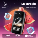 Euvapetop Elfbar Watermelon Moonnight Disposable Vape device