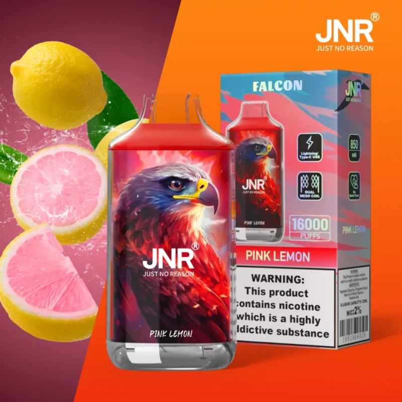 Euvapetop Jnr Puffar Falcon Disposable Vape device design