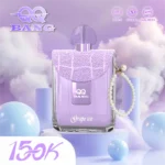 Euvapetop Qq 150k Bang Disposable Vape device view