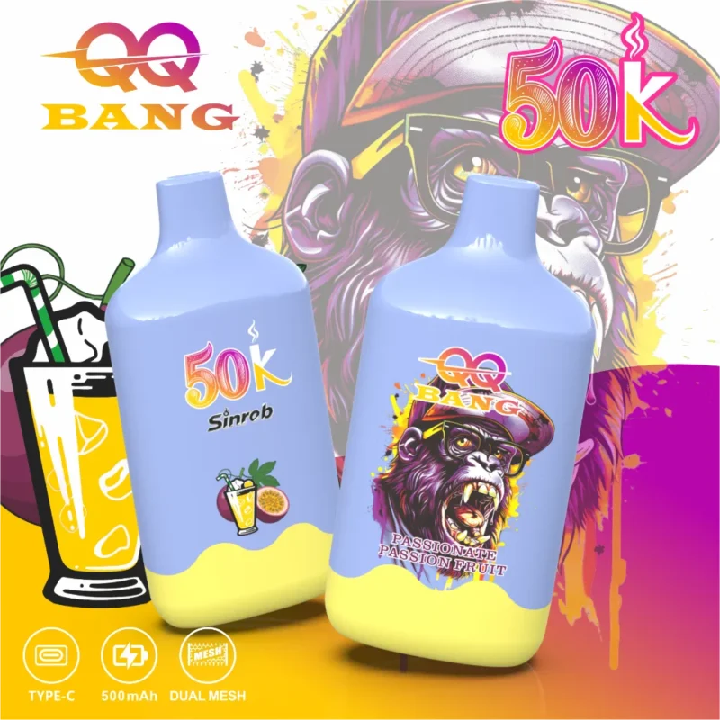 Euvapetop Qq Puffs Bang Disposable Vape device design 2