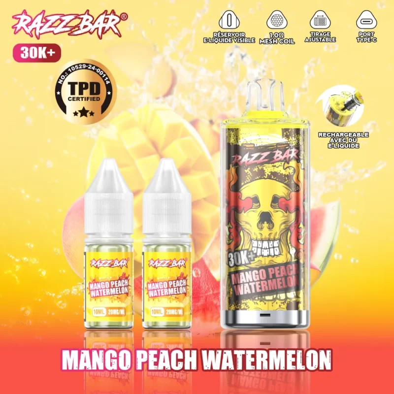 Euvapetop Razz 30k Bar Disposable Vape device variant 2