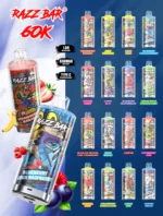 Euvapetop Razz Puffar Bar Disposable Vape device image