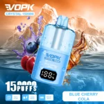 Euvapetop Vopk Puffs Crystal Disposable Vape device
