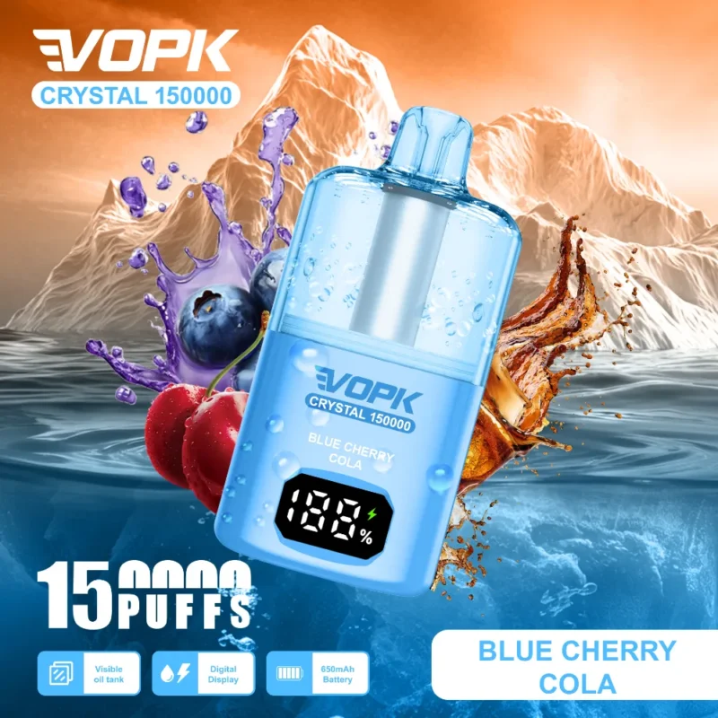 Euvapetop Vopk Puffs Crystal Disposable Vape device