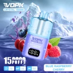 Euvapetop Vopk Puffs Crystal Disposable Vape device detail