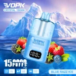 Euvapetop Vopk Puffs Crystal Disposable Vape device design