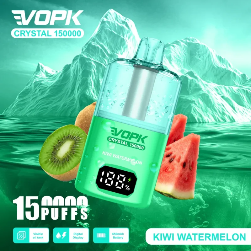 Euvapetop Vopk Puffs Crystal Disposable Vape device image