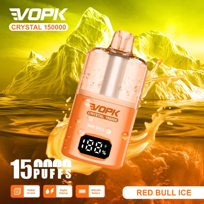 Euvapetop Vopk Puffs Crystal Disposable Vape device detail 3