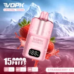 Euvapetop Vopk Puffs Crystal Disposable Vape device design 3