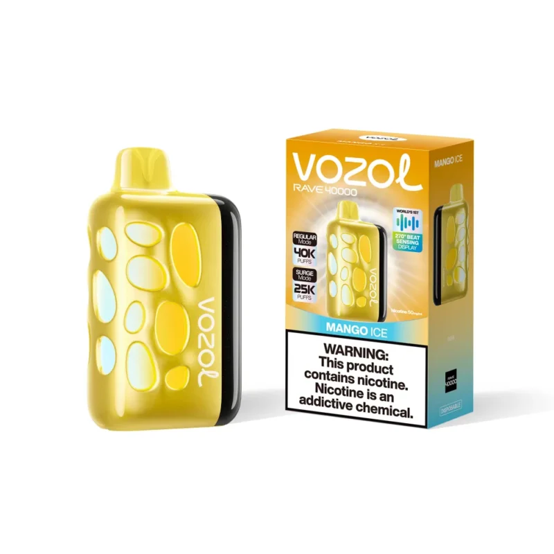 Euvapetop Vozol Mango Rave Disposable Vape device