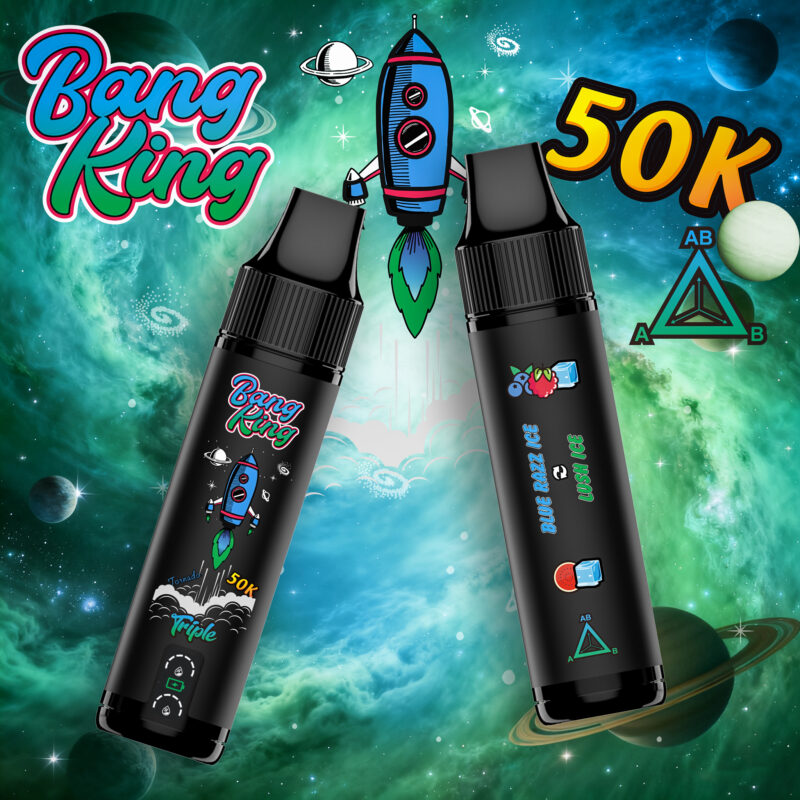 Bang King Triple vape featuring 3 in 1 flavor switching