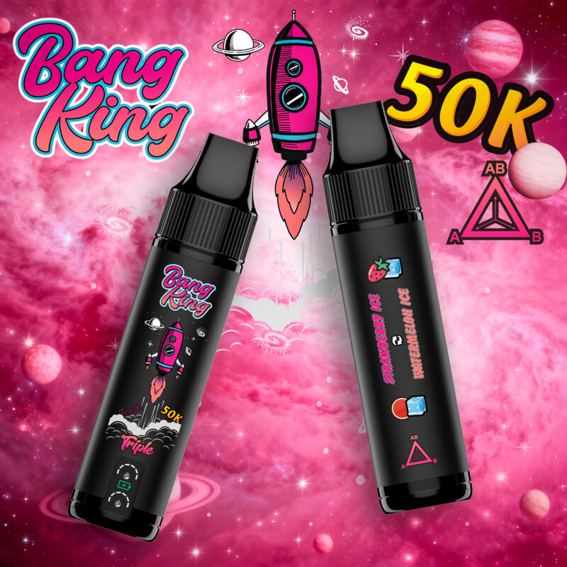 Bang King Triple 50000 disposable vape with Type-C charging