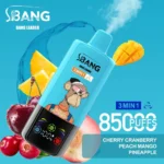 BANG Leader 85K Cherry Cranberry, Peach Mango and Pineapple vape