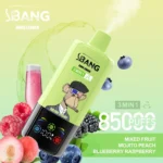 BANG Leader 85K Mixed Fruit, Mojito Peach and Blueberry Raspberry vape