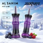 Euvape Atvs Sahim Al Al Fakher 60k same mode Disposable Vape device detail