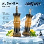 Euvape Atvs Sahim Al Al Fakher 60k same mode Disposable Vape device design 2