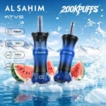 Euvape Atvs Sahim Al Al Fakher 60k same mode Disposable Vape device view 2