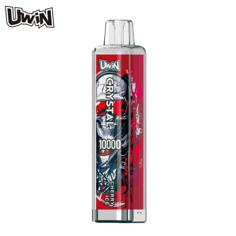 Euvape Uwin 10k Crystal Disposable Vape device design