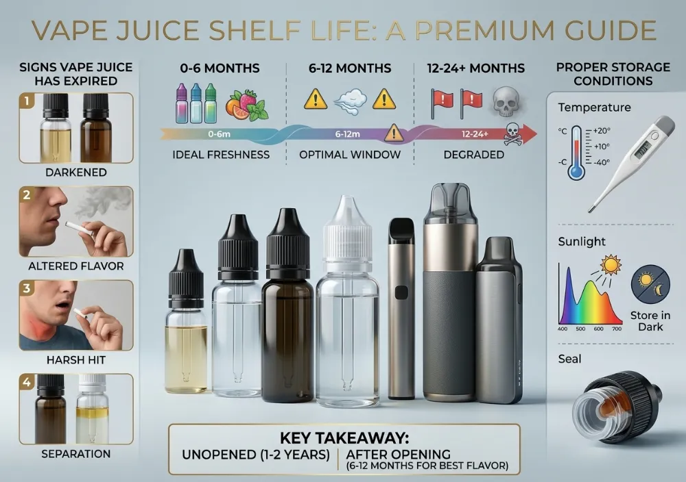 Euvape Vape Shelf Juice Disposable device