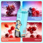 Fumot Eco 80K 4 in 1 Disposable Vape promotional banner highlighting 80000 puffs, four flavors, digital display, Dual Mesh Coil and rechargeable battery