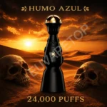 HUMO AZUL 24K Black Edition with matte-black and gold finish