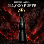 Humo Azul Black 24k Disposable Vape device detail