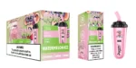 Joycome 80K Watermelon Ice disposable vape with retail packaging, 600mAh rechargeable battery, Type-C charging and 80,000 puffs.
