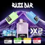 Razz Bar 40000 Crystal dual flavor vape from EU Vape Top