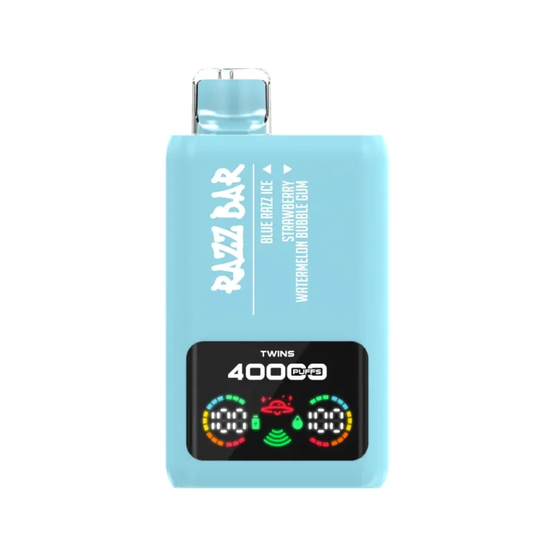 Razz Bar 40K Crystal 2 in 1 disposable vape device