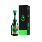 Solaris Champagne Vape 50K green vape with product packaging