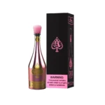 Solaris Champagne Vape 50K pink disposable vape with packaging box