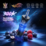 UOR AL BANG 300K Blueberry Raspberry flavor vape