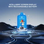 Uzy Bang Blueberry Digital Disposable Vape device