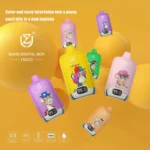 Uzy Bang Flavors Digital Disposable Vape device