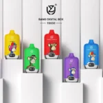 Uzy Bang Puffs Digital Disposable Vape device detail